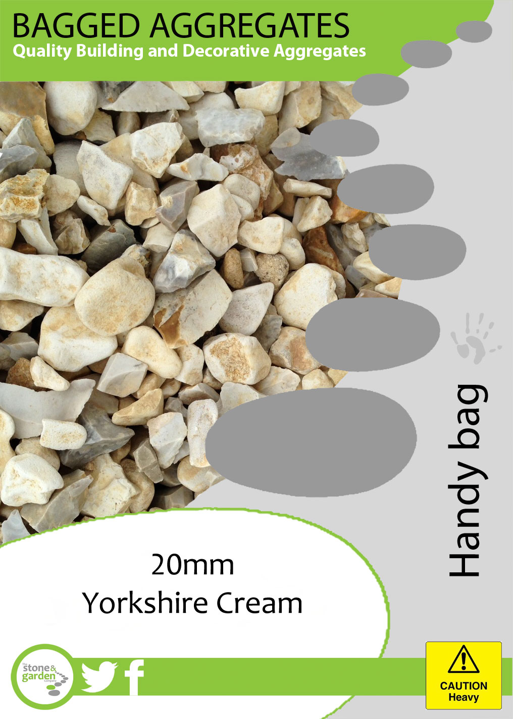 20mm pebbles bulk bag